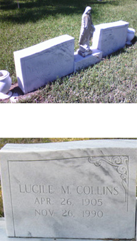 AuntCile/BothHeadstones.jpg